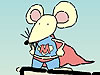 スーパーマン小白鼠