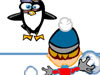 跟ペンギン打雪仗  