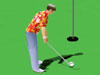 模擬ゴルフ  